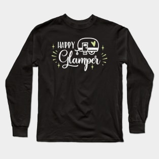 Happy Glamper Camper Long Sleeve T-Shirt